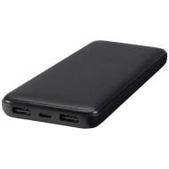 Adhil powerbank o pojemności 10.000 mAh i mocy 10 W z tworzyw sztucznych pochodzących z recyklilngu 
