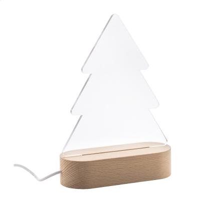 Woodify Xmas Trofeum podświetlane - choinka