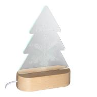 Woodify Xmas Trofeum podświetlane - choinka