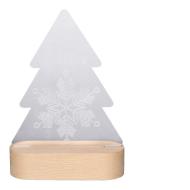 Woodify Xmas Trofeum podświetlane - choinka