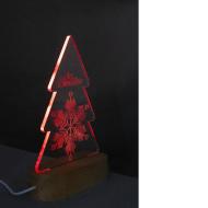 Woodify Xmas Trofeum podświetlane - choinka