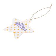 CreaJul Seed niestandardowa ozdoba choinkowa z papieru siewnego, gwiazda