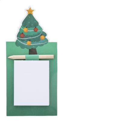 Julliste Świąteczny notatnik magnetyczny, choinka