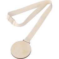 Drewniany medal