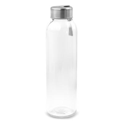 Szklana butelka 500 ml z kolorową wstążką | Viivi