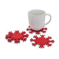 Podkładki filcowe Snowflake