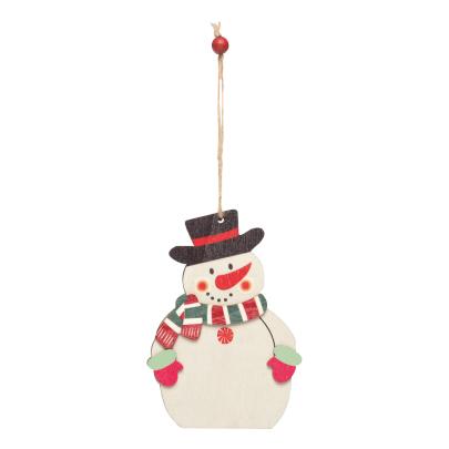 Zawieszka na prezent i choinkę WOODEN SNOWI