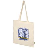 Odisha organiczna torba na zakupy z certyfikatem OCS o gramaturze 140 g/m², 7 l