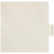 Odisha organiczna torba na zakupy z certyfikatem OCS o gramaturze 180 g/m² z pełnym dnem, 14 l