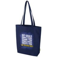 Odisha organiczna torba na zakupy z certyfikatem OCS o gramaturze 270 g/m², 10 l