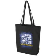 Odisha organiczna torba na zakupy z certyfikatem OCS o gramaturze 270 g/m², 10 l