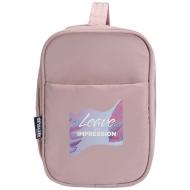 Puffer kosmetyczka na pasku o pojemności 8 l z recyklingu z certyfikatem GRS