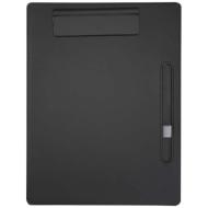 Clast podkładka A4 z zamknięciem magnetycznym i długopisem z certyfikatem RCS z recyklingu (czarny t