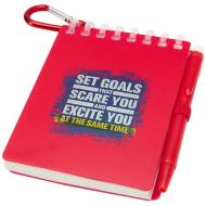 Lig Mini outdoorowy zestaw z notatnikiem w miękkiej okładce z tworzyw sztucznych pochodzących z recy