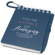 Lig Mini outdoorowy zestaw z notatnikiem w miękkiej okładce z tworzyw sztucznych pochodzących z recy