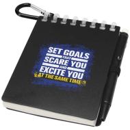 Lig Mini outdoorowy zestaw z notatnikiem w miękkiej okładce z tworzyw sztucznych pochodzących z recy