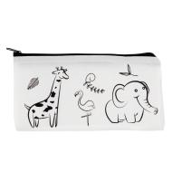 Piórnik do kolorowania, kredki | Pika