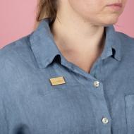 Przypinka bambusowa PINBOO