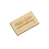 Przypinka bambusowa PINBOO