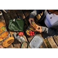 Duże pudełko śniadaniowe ze stali nierdzewnej Black+Blum