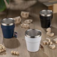 Kubek z recyklingowanej stali nierdzewnej MAKEL 300 ml