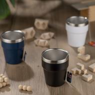 Kubek z recyklingowanej stali nierdzewnej MAKEL 300 ml