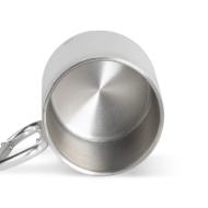 Kubek z recyklingowanej stali nierdzewnej VIVO 250 ml