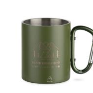 Kubek z recyklingowanej stali nierdzewnej VIVO 250 ml