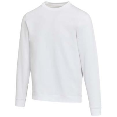 Jasper organiczna bluza unisex z recyklingu o gramaturze 280 g/m² z okrągłym dekoltem i certyfikatem