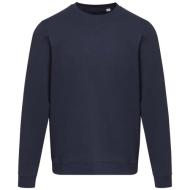 Jasper organiczna bluza unisex z recyklingu o gramaturze 280 g/m² z okrągłym dekoltem i certyfikatem