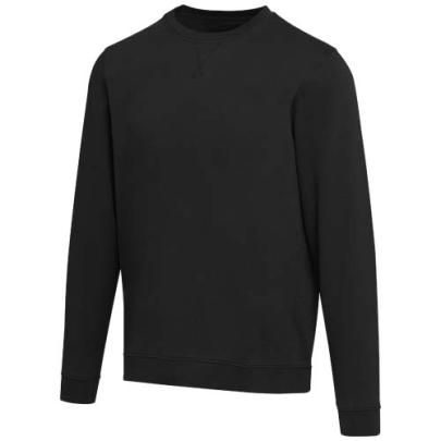 Jasper organiczna bluza unisex z recyklingu o gramaturze 280 g/m² z okrągłym dekoltem i certyfikatem