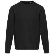 Jasper organiczna bluza unisex z recyklingu o gramaturze 280 g/m² z okrągłym dekoltem i certyfikatem