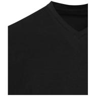 Balfour organiczna koszulka unisex z krótkim rękawem i dekoltem w serek, wykonana z materiału o gram