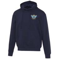 Boris 280 g/m2 bluza z kapturem unisex z bawełny organicznej z certyfikatem OCS w stylu oversize