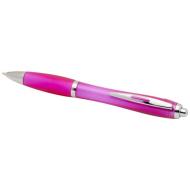 Nash długopis kulkowy z tworzyw sztucznych pochodzących z recyklingu z certyfikatem RCS, z kolorowym