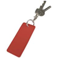 Resi Plus brelok z prostokątną zawieszką z recyklingowanego materiału z certyfikatem GRS