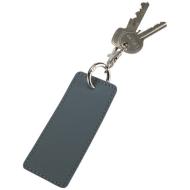 Resi Plus brelok z prostokątną zawieszką z recyklingowanego materiału z certyfikatem GRS
