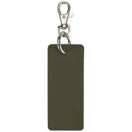 Resi Plus brelok z prostokątną zawieszką z recyklingowanego materiału z certyfikatem GRS