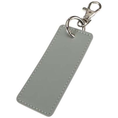 Resi Plus brelok z prostokątną zawieszką z recyklingowanego materiału z certyfikatem GRS