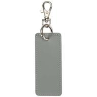 Resi Plus brelok z prostokątną zawieszką z recyklingowanego materiału z certyfikatem GRS