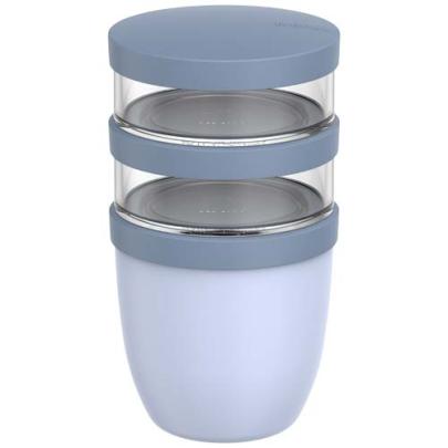 Mepal Ellipse 3-częściowy izolowany pojemnik na lunch o pojemności 500 ml + 2 x 200 ml