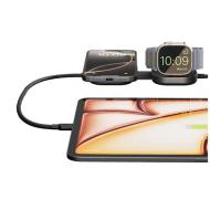 Zens Pro 3 kabel ładujący USB-C 3 w 1 o mocy 140 W