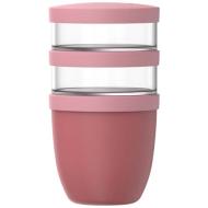 Mepal Ellipse 3-częściowy izolowany pojemnik na lunch o pojemności 500 ml + 2 x 200 ml