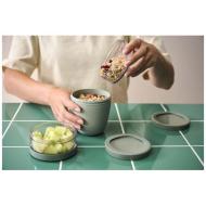 Mepal Ellipse 3-częściowy izolowany pojemnik na lunch o pojemności 500 ml + 2 x 200 ml