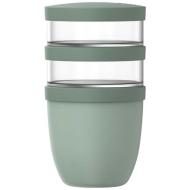 Mepal Ellipse 3-częściowy izolowany pojemnik na lunch o pojemności 500 ml + 2 x 200 ml
