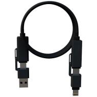 SCX.design C59 magnetyczny kabel do ładowania o mocy 100 W w izolacji z silikonu