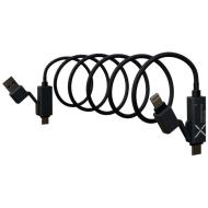 SCX.design C59 magnetyczny kabel do ładowania o mocy 100 W w izolacji z silikonu