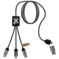 SCX.design C33 kabel do ładowania typu C o mocy 60 W z podwójnym podświetlanym logo