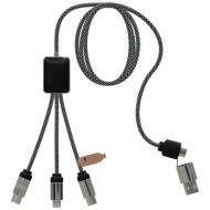 SCX.design C33 kabel do ładowania typu C o mocy 60 W z podwójnym podświetlanym logo