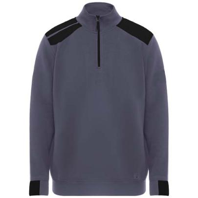 Maverick 280 g/m2 męski sweter z zamkiem błyskawicznym do połowy długości